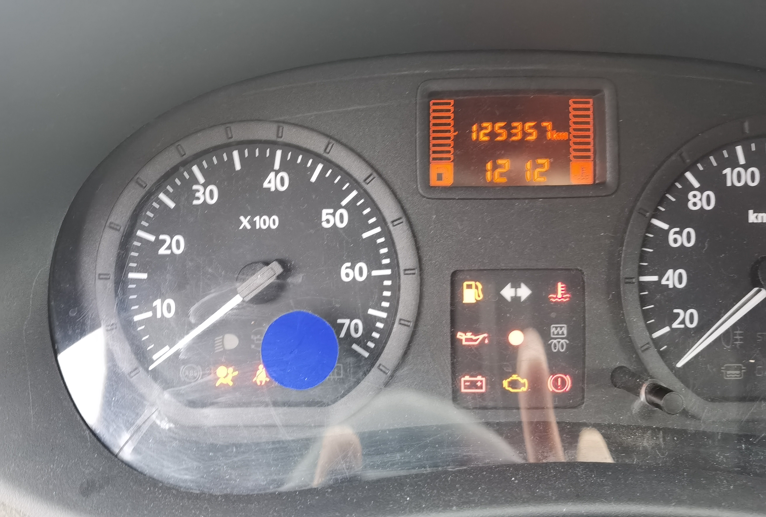 Осмотр Renault Logan 2014 г.в. 125.357 км.